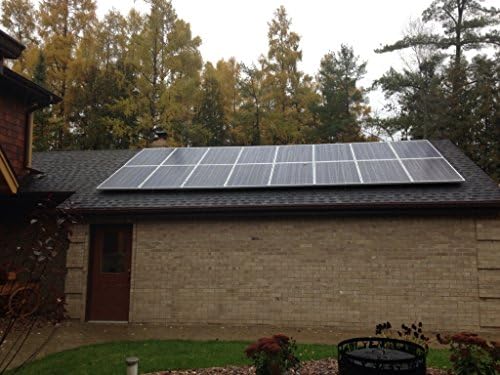 Amazoncom 5000w 5kw Solar Panel Kit Grid Tie And Ground