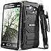 Evocel Galaxy J1 (2015) Case, [New Generation Series] Belt Clip Holster, Kickstand, & Dual Layer for Samsung Galaxy J1 (Model No J100) / J1 (2015 Release), Black (EVO-SAMJ1-XX01)