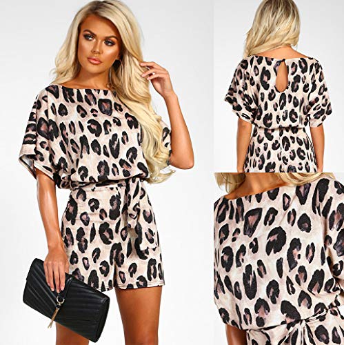 1 Jumpsuits+Leopard+Rompers+Lightweight+Playsuit