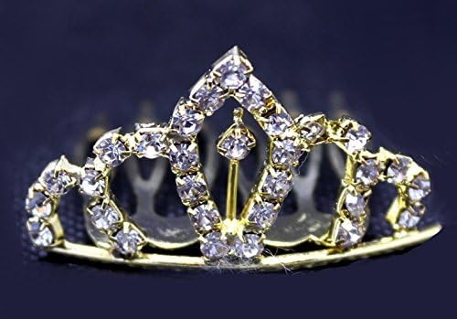 Exquisite Rhinestones Crystal Photo Prop Newborn Baby/Flower Girl Tiara Crown