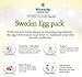 Lanolin-Agg-Tval Swedish Eggwhite Facial Soap – 1 Box of 6 Bars