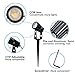 ALOVECO Landscape Lighting, 12V LED Low Voltage Landscape Lights Waterproof Outdoor Spotlights Plug in, Warm White Garden Lights for Driveway Yard Lawn Patio Swimming Pool (4 Pack)