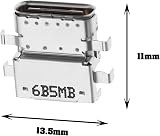 EMSea 2 Pcs Type-C Female Charging Port Socket Acer Chromebook CB5-312T view 4