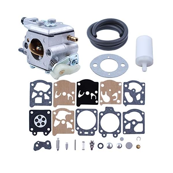 Haishine Vergaser Vergaserkit fÃ¼r Kraftstoff Filterschlauch fÃ¼r Husqvarna 50 51 55 Rancher-KettensÃ¤gen – Bild 6