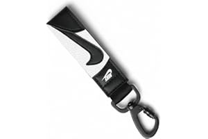 Nike Swoosh Key Holder - Carabiner-Style Clip, Keychain with Iconic Branding