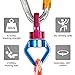 Swing Spinner, Teroys Aluminum Alloy Climbing Swivel 360 Rotator, Swing Swivel Hanging Accessory Fits Swivel Carabiner and Holds Up 2500 up Lbs For Rope Hammock