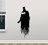 Batman Wall Decal Arkham Dark Knight Superhero Comics Cartoon Poster Wall Vinyl Sticker Kids Teen Boy Room Nursery Bedroom Wall Art Decor Mural 171zzz