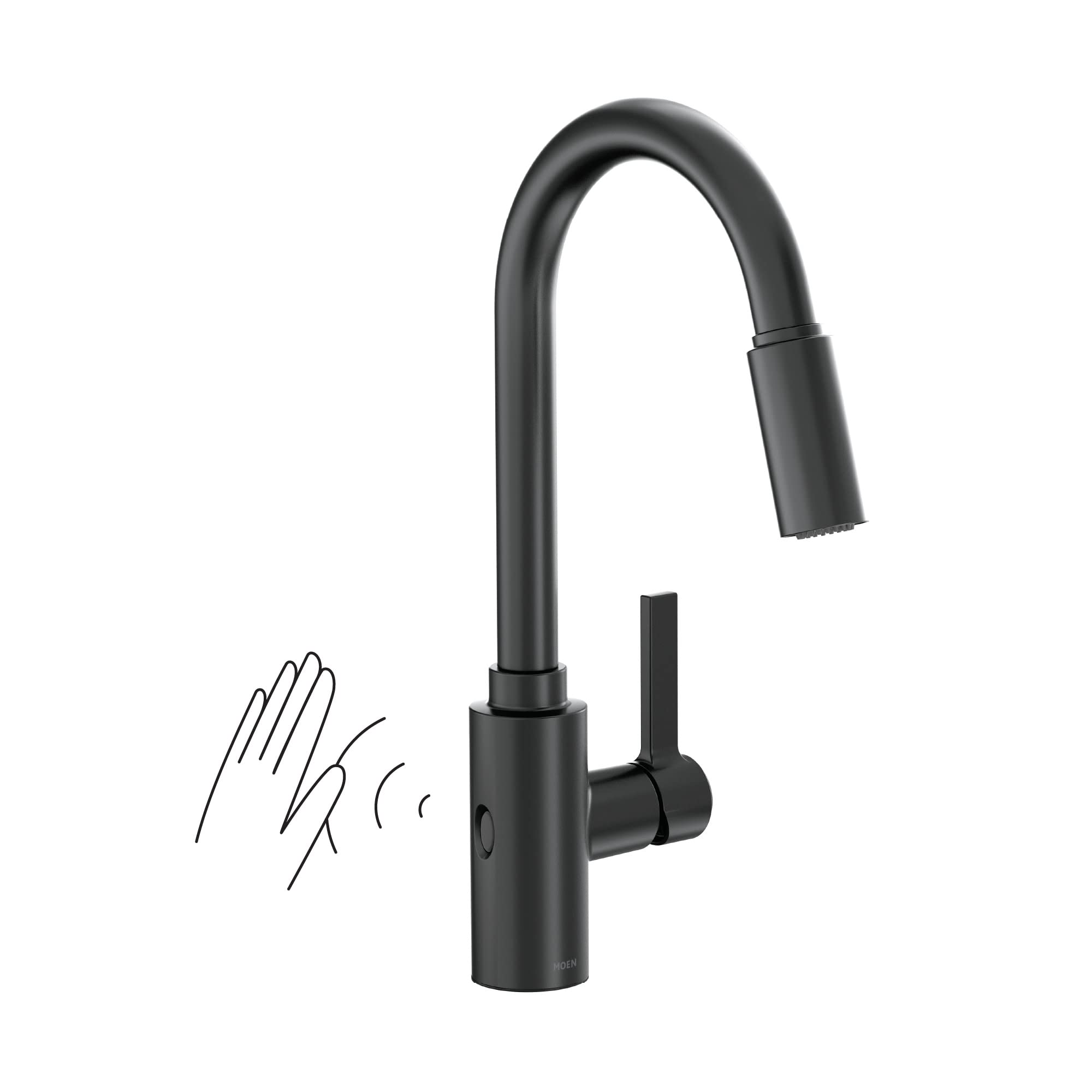 Mua Moen 7882EWBL Genta LX Motionsense Wave Sensor Touchless One Handle ...