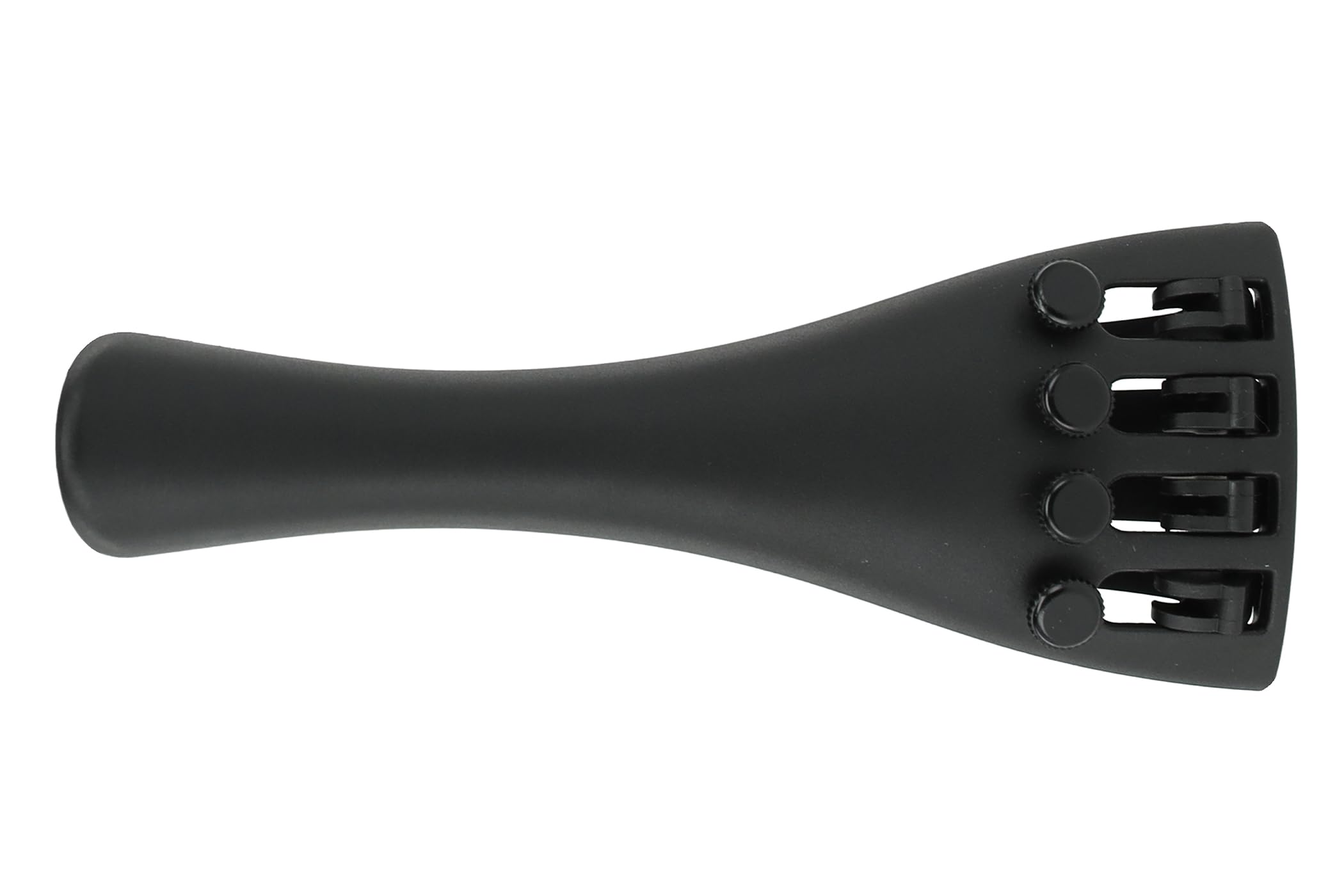 Wittner 919151 Viola Tailpiece 38.0-39.5 Hi-Tech Plastic with 4 Fine Tuners, Ultra Light — image 1