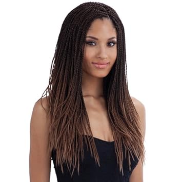 Amazon Com Micro Senegalese Twist 6 Pack 1b Off Black