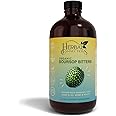 Organic Soursop Bitters Liquid with Moringa and Aloe Vera - Infused with 10+ Herbs - 16 Ounces Vegan Blend