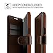 Galaxy Note 8 Case, Premium PU Leather ID Card Slot Holder Wallet Drop Protection Cover [Wireless Charging Compatible] for Samsung Note 8 (2017) by Lumion (Layered Dandy - Brown)