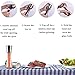 SZUAH Salt and Pepper Grinders Set, 6 OZ Stainless Steel Salt and Pepper Mills with Cleaning Brush, Ceramic Rotor with Strong Adjustable Coarseness[Set of 2]...
