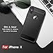 iPhone X Case | Apple iPhone 10 Case | Includes 9H Tempered Glass Screen Protector | For Men / Women | Slim and Flexible Non Slip TPU Matte Surface for Great Grip | Anti Scratch & Fingerprint (Black)