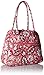 Vera Bradley Women's Cotton Turnlock Satchel Purse, Blush Pink, One Size