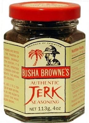 3 BOTTLES! Busha Browne’s Traditional Jerk Seasoning Rub, 4oz.