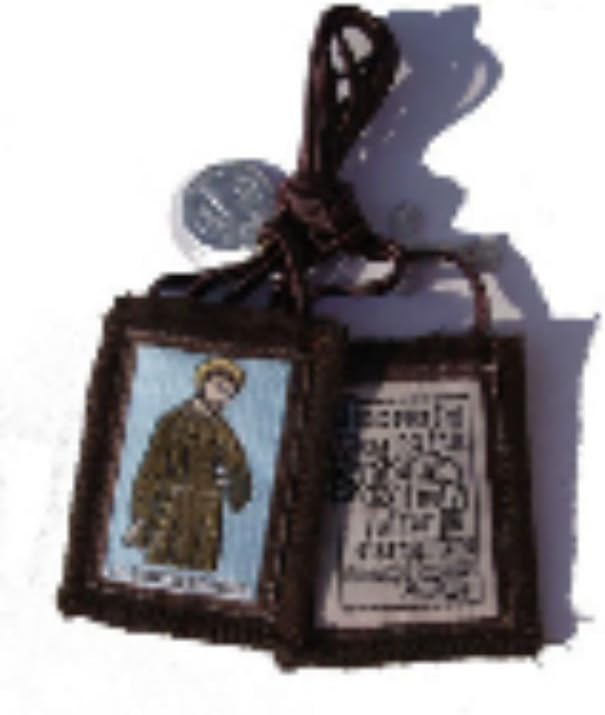 St. Francis Brown Scapular with Medallions