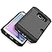 BENTOBEN Galaxy S6 Edge Case, S6 Edge Wallet Case, [Credit Card Holder][Slim Lightweight] 2 in 1 Hybrid Rugged Shockproof Anti-Slip Hard Protective Phone Cases Cover for Samsung Galaxy S6 Edge, Black