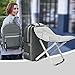 BigTron Ultralight Backpack Stool Combo - Compact Lightweight Backpack and Portable Folding Cooler Chair- Perfect for Camping Fishing Hiking Picnic Outdoor Watching Sports Events BBQ, Black