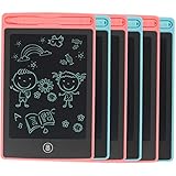 6 Pieces LCD Writing Tablet for Kids, 6.5 Inch