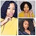 V SHOW Hair Lace Front Wigs Human Hair Brazilian Bob Kinky Curly Wet and Wavy Virgin Hair Pre Plucked Lace Wigs 14 Inches for Black Women