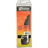 Bondhus 48386 Tamper Resistant Hex L-Wrenches, Set of 6, Multicolor, One Size