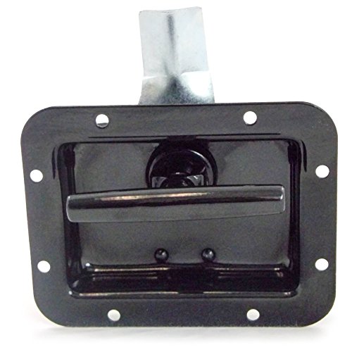 image for Red Hound Auto Pair (2 Pack) RV Paddle Lock Black Folding T Handle Com