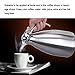 EgoEra Stainless Steel Double Walled Vacuum Insulated Jugs, Tea Water Coffee Thermal Carafe/Insulation Pot/Coffee Pot/Cafetiere Jug/Water Pitcher with Handle and Spout (1L)