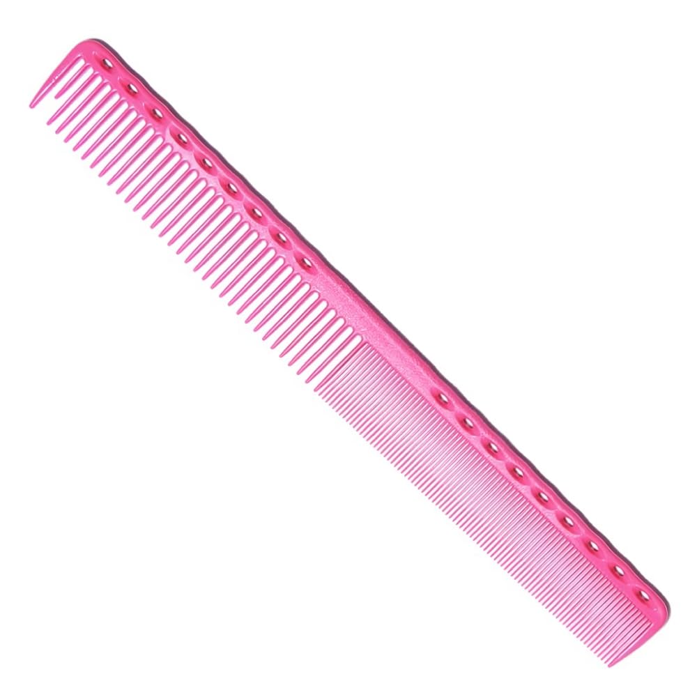 YS Park 331 Long Hair Cutting Professional Hair Comb Pink