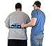 LiftAid Transfer and Walking Gait Belt with 6 Hand Grips and Quick-Release Buckle (Blue)