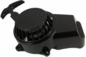 47cc 49cc Mini Aluminum ATV Pull Start Recoil Starter Dirt Bike Scooter Black