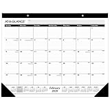 AT-A-GLANCE 2020 Desk Calendar, Desk Pad, 21-3/4" x 17", Standard, Ruled Blocks (SK2400)
