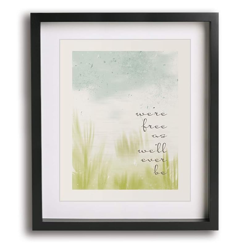Amazon Com Free By Zac Brown Band Inspired Lyric Wall Art Print Handmade