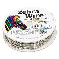 Zebra Wire Gold/Silver/Copper Round Spool