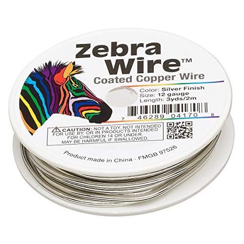 Zebra Wire Gold/Silver/Copper Round Spool