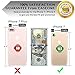 CASEOWL iPhone 7/iPhone 8/SE 2nd (2020) Case Wallet with Detachable Slim Case Fit Magnetic Car Mount,Card Solts Holder,Embossed Mandala Pattern Flower Floral Vegan Leather Flip Wallet Case[Rose Gold]