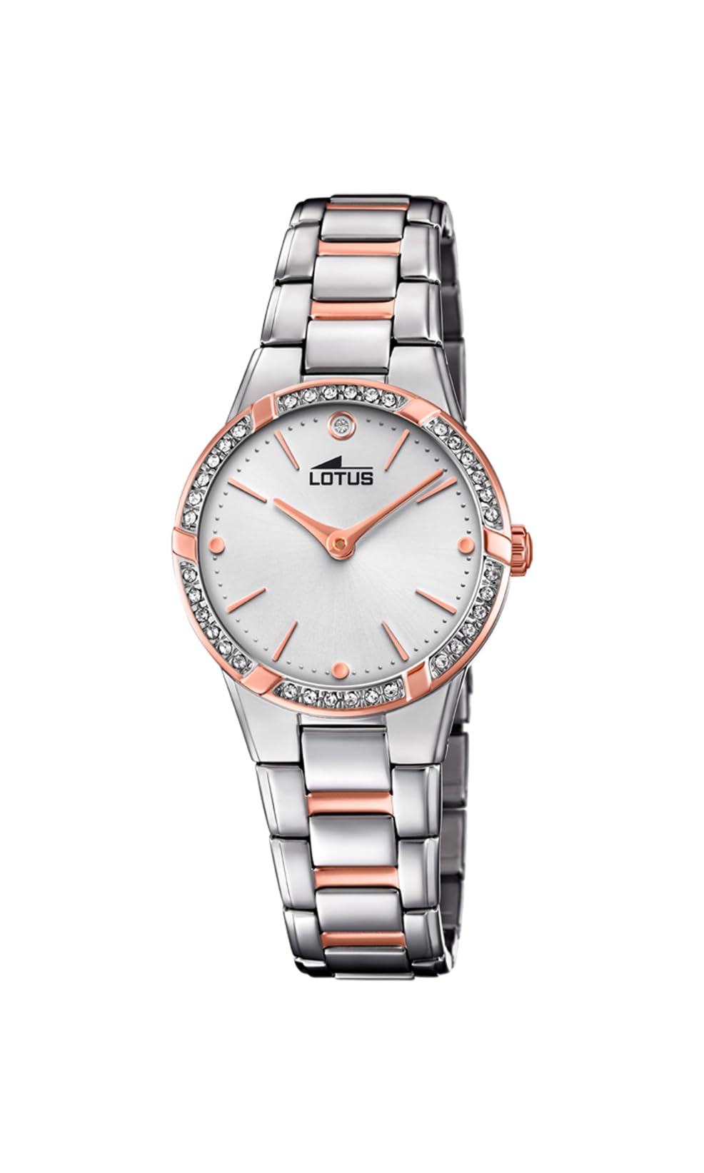 Lotus Watches Womens Analogue Classic Quartz Watch with Stainless Steel Strap 18455/2