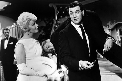 Rock Hudson And Doris Day In Pillow Talk 24x36 Poster At Amazon S