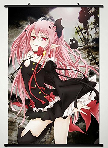 Wall Scroll Poster Fabric Painting For Anime Seraph of the End Krul Tepes 032