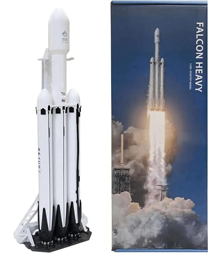 SRC製　FALCON-W Amazon.com: wltk SpaceX Falcon 9 STRONGBACK 1/233 Diecast Rocket