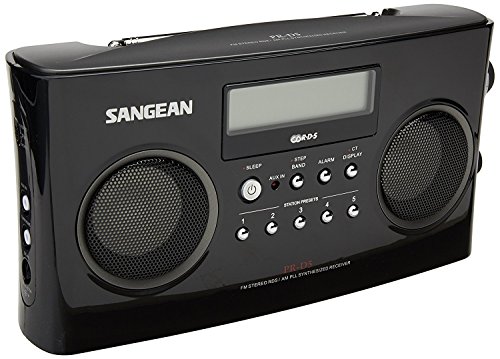 Sangean PR-D5 BK AM/FM Portable Radio