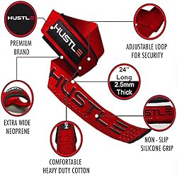 Hustle Lifting Straps Gym Wrist Wraps - The Best