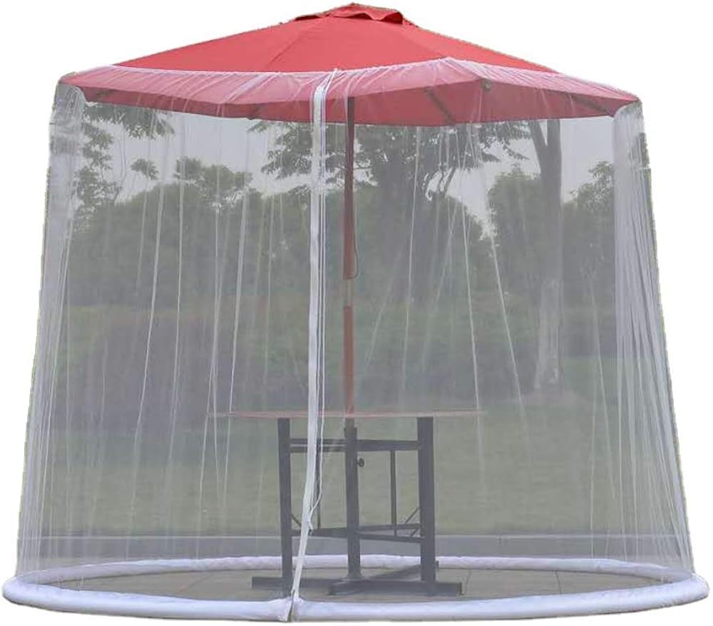 Umbrella Cover Mosquito Netting, 3x2.3M（9.8X7.5FT） Mosquito