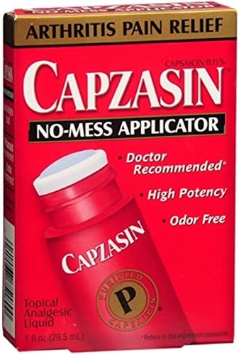 Capzasin Aplictor No Mess Size 1z Capzasin No-Mess Applicator Arthritis Relief