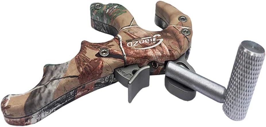NoxDyn Thumb Archery Release Aids, Outdoor 4 Fingers Bow Release Caliper Trigger Grip Compound Bow Hunting Archery Hunting (Camouflage) : Sports & Outdoors