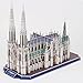 CubicFun 3D New York Cathedral Puzzles Architecture Building Model Kits Toys for Adults and Teens, St.Patrick's Cathedral