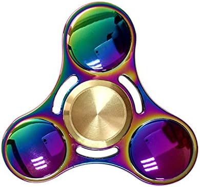 Aknoer Thame Finger Toy Fidget Zin /Aluminum Alloy Hand Spinner Finger Stress Reliever Spinning Toys D