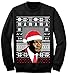 Adult Michael Jordan Crying Meme Crewneck Ugly christmas Sweater