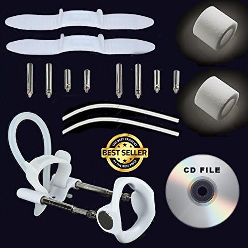 8-Rod Traction Tool Kit - Includes 2 Silicone tube, 2 Silicone Strap and 2 Foam Pad - Extender