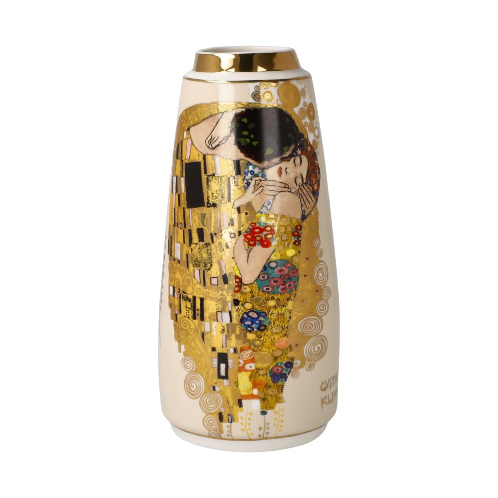 Vase 18.5 cm The Kiss Gustav Klimt Artis Orbis